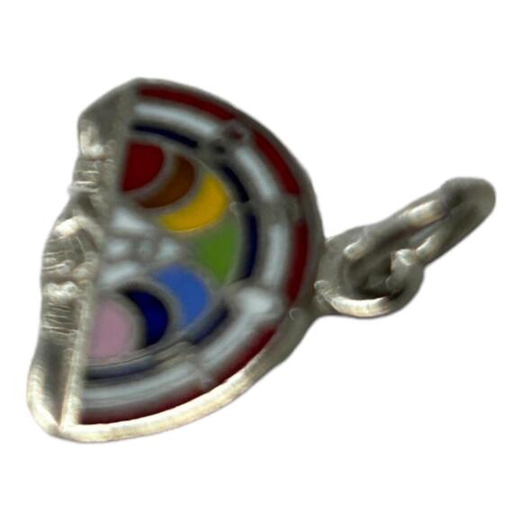 International Order of Rainbow for Girls BFCL Bracelet Journal Bible Charm Vtg - Picture 4 of 6